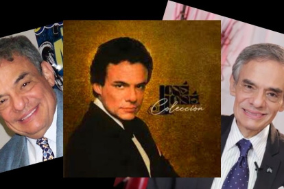 José José, en tres momentos de su vida.