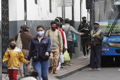 Las restricciones a la movilidad no se cumplen en Quito.