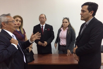 Representantes de la Fiscalía, Procuraduría y el IESS presentaron el recurso de apelación al fallo de nulidad, dictado el 22 de octubre de 2019.