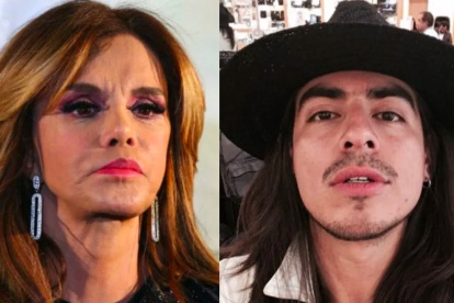 Lucía Méndez y Rey grupero protagonizaron un escándalo en un show televisivo.