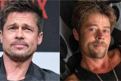 Brad Pitt ha encontrado su doble en el albañil Nathan Meads.