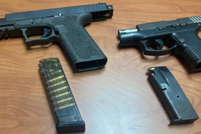 Las armas serían inspeccionadas por peritos de Criminalística.