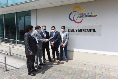 El procurador síndico municipal, Cristián Castelblanco, fue la de Unidad Judicial.