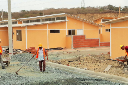 Uno de los proyectos construidos en Primavera de Petrillo, en el cantón Nobol, provincia del Guayas.