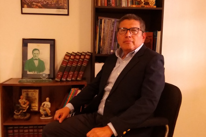 Figura. Fernando Mancero es el presidente de la Fundación Bienvenido Guayaquil.