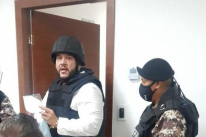 Jacobo Bucaram cumple prisión preventiva en la cárcel de Latacunga.