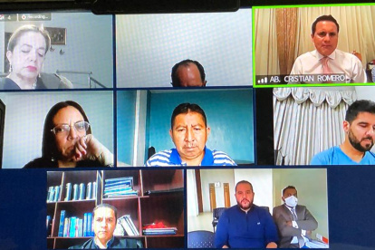 Diligencia. Este viernes se cumplió la audiencia solicitada por Jacobo Bucaram Pulley.