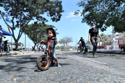 Los niños son los que más han disfrutado de la actividad.