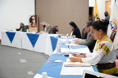 El pleno del CNE analiza los informes de las áreas técnicas para la calificación de las candidaturas para febrero de 2020.