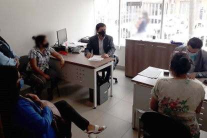 Una de las gráficas que publicó la Fiscalía en el marco del seguimiento del caso.