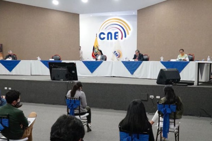 El CNE continúa revisando los informes técnicos sobre los pedidos de inscripción de las organizaciones políticas.