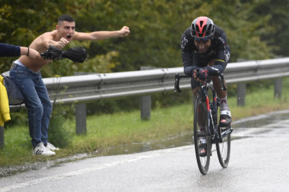 Jhonatan Narváez inscribió su nombre en el Giro 2020 al ganar la etapa 12.