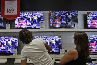 El gremio calcula que, con el arancel, un televisor de 55 pulgadas subirá un promedio de $ 129 de su valor actual.