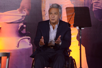 Lenín Moreno felicitó al presidente, virtual, de Bolivia, en su cuenta de Twitter.