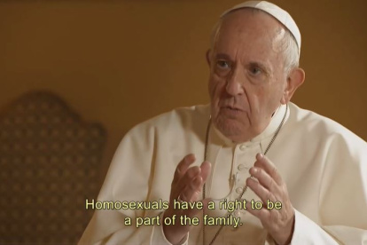 El documental "Francesco" se estrenó en el Festival de cine de Roma.