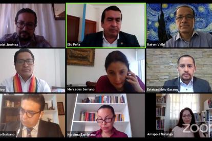 Comparecencia. La Comisión de Fiscalización recibió ayer a Fernando Burbano, presidente de la comisión que investigó los hechos de octubre.