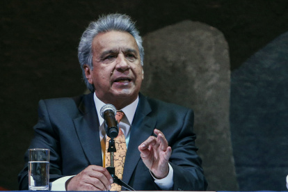 Lenin Moreno, presidente de la República.