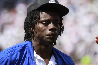 Juan Carlos Paredes lloró cuando perdió la final del 2018 contra Liga de Quito y defendía la divisa azul.