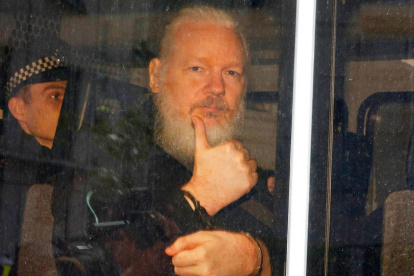 Assange estuvo refugiado en la embajada desde 2012 hasta 2019.