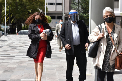 Cargos. En septiembre, la fiscal Claudia Romero formuló cargos para oficiales militares en servicio pasivo.