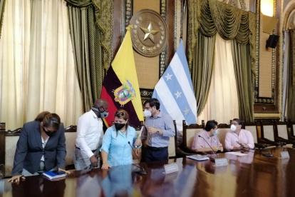 Declaraciones en el Municipio de Guayaquil.