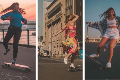 Giulia Alfeo es una patinadora alemana que conquista las redes sociales desde @giulia.alfeo.