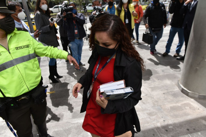 Expediente. La fiscal Claudia Romero investiga la muerte de tres uniformados ocurrida el 30 de septiembre de 2010.