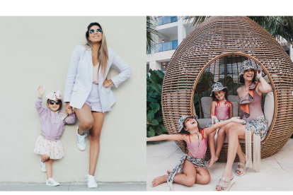 Denisse Dabul y Helen Blandino.