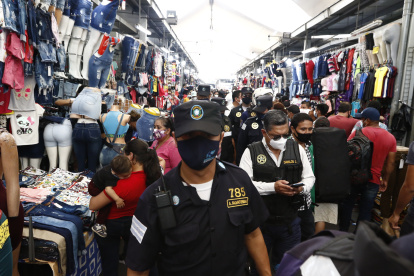 Acción. La tarde de este viernes 30 de octubre se realizó un operativo de control en la bahía.
