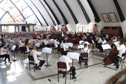 La orquesta se reencontró con la comunidad y ha realizado varios conciertos presenciales.