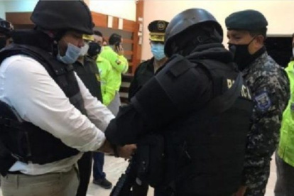 Detención. Jacobo Bucaram Pulley fue trasladado a la cárcel 4 por disposición de una sala de la Corte Nacional.