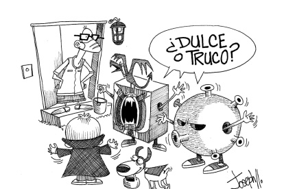 A domicilio y con distanciamiento.