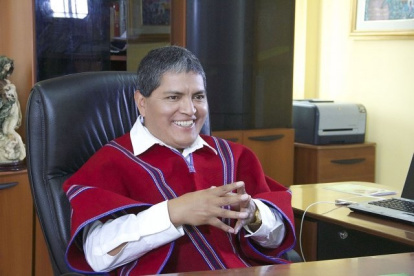 Luis Chango, presidente de Mushuc Runa, opinó sobre los últimos casos de polémicas arbitrales.