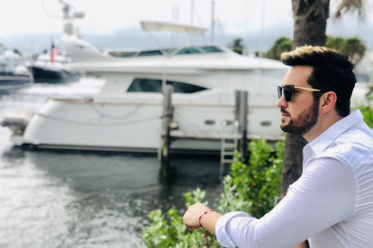 El hijo de Pepe Parra vive en Miami con su familia.