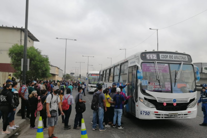 El control se está realizando este momento en la ciudad.