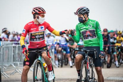 Primoz Roglic y Richard Carapaz han sido los grandes protagonistas de la tercera gran vuelta de la temporada.