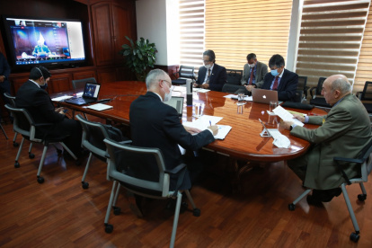 La Mesa de Movilidad se reunió en Quito para abordar y analizar varios temas referentes a los migrantes que ingresan y salen del país.