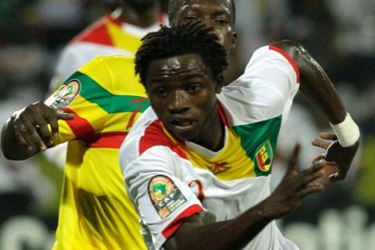 Lass Bangoura, refuerzo para el Bombillo llegó hoy a territorio guayaquileño.