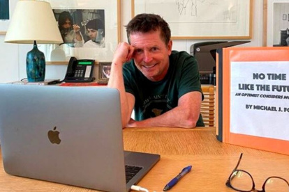 Michael J. Fox en una foto reciente. El actor es un activista en la lucha contra el mal de Parkinson, una enfermedad que padece.