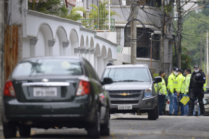 Bucaram enfrenta varios procesos penales de los allanamientos que se ejecutaron en su domicilio, en Guayaquil.