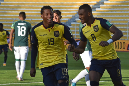 Carlos Gruezo anotó de penal el gol del triunfo sobre Bolivia