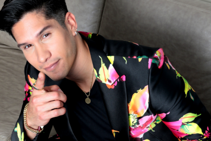 Chyno Miranda posa para el lente de Expresiones en 2016.