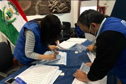 Plan Piloto. El CNE ejecutó el domingo un plan piloto para definir medidas de prevención para las elecciones.