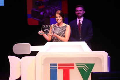 La actriz Cecilia Cascante.