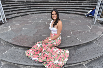 Estefy Barreno, reina de Quito