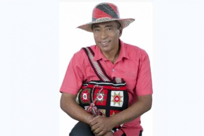 Romualdo Brito, auntor de "El santo cachón" y otros vallenatos.