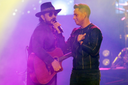 Douglas Bastidas y Jonathan Luna.