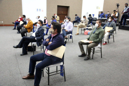 Capacitación. Los auditores pidieron ayer transparencia al CNE y que los talleres sean virtuales en su mayoría.