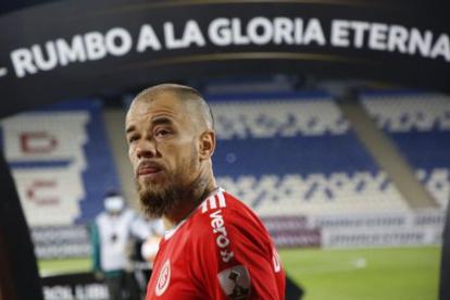 El argentino será titular en el partido que su equipo, Internacional tendrpa ante Boca Júniors,  por los octavos de final de la Copa Libertadores.