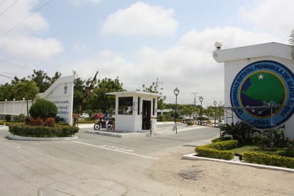 El campus. Permanece cerrado, las clases son online por la pandemia.